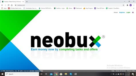 NeoBux: Make Money Online and Advertise. Paid Ads, Surveys & Tasks.